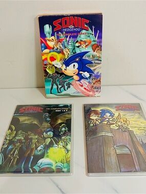 Sonic the Hedgehog Complete Series DVD Set SatAM